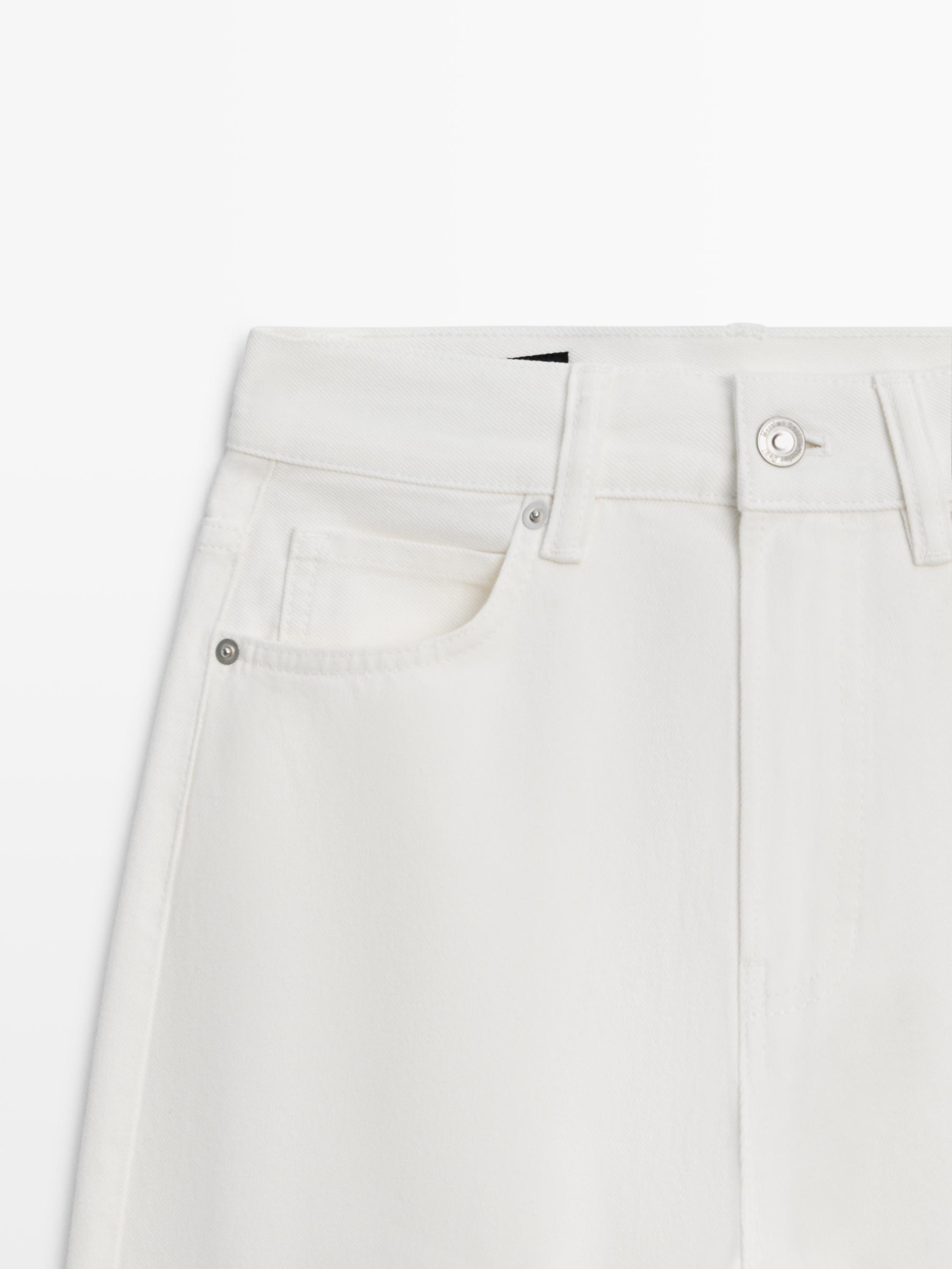 Jean flare taille haute